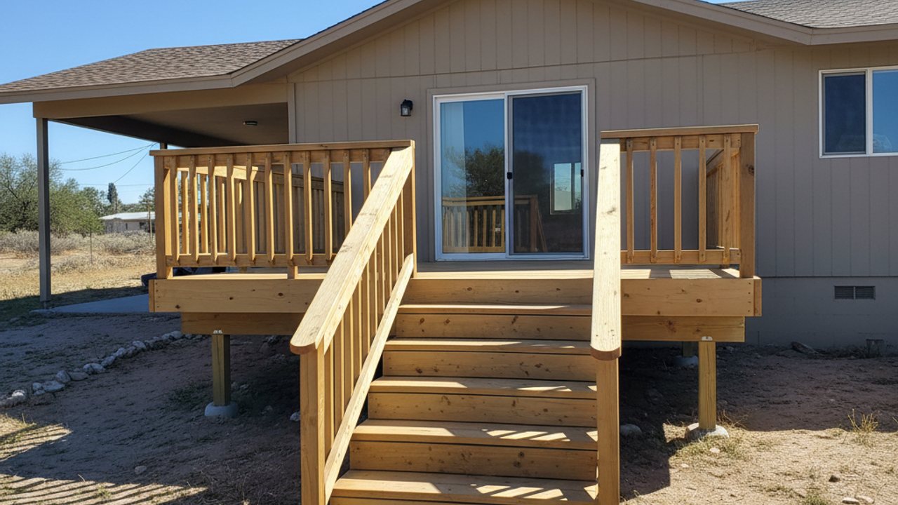 Deck Installation completed by Premium Deck Solutions in Las Vegas, NV