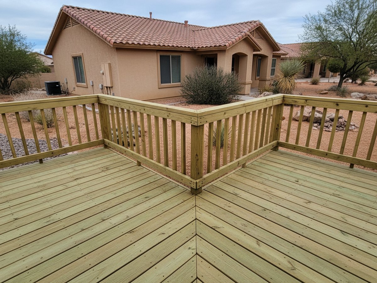 Deck Railing Installation & Repair completed by Premium Deck Solutions in Summerlin South, NV