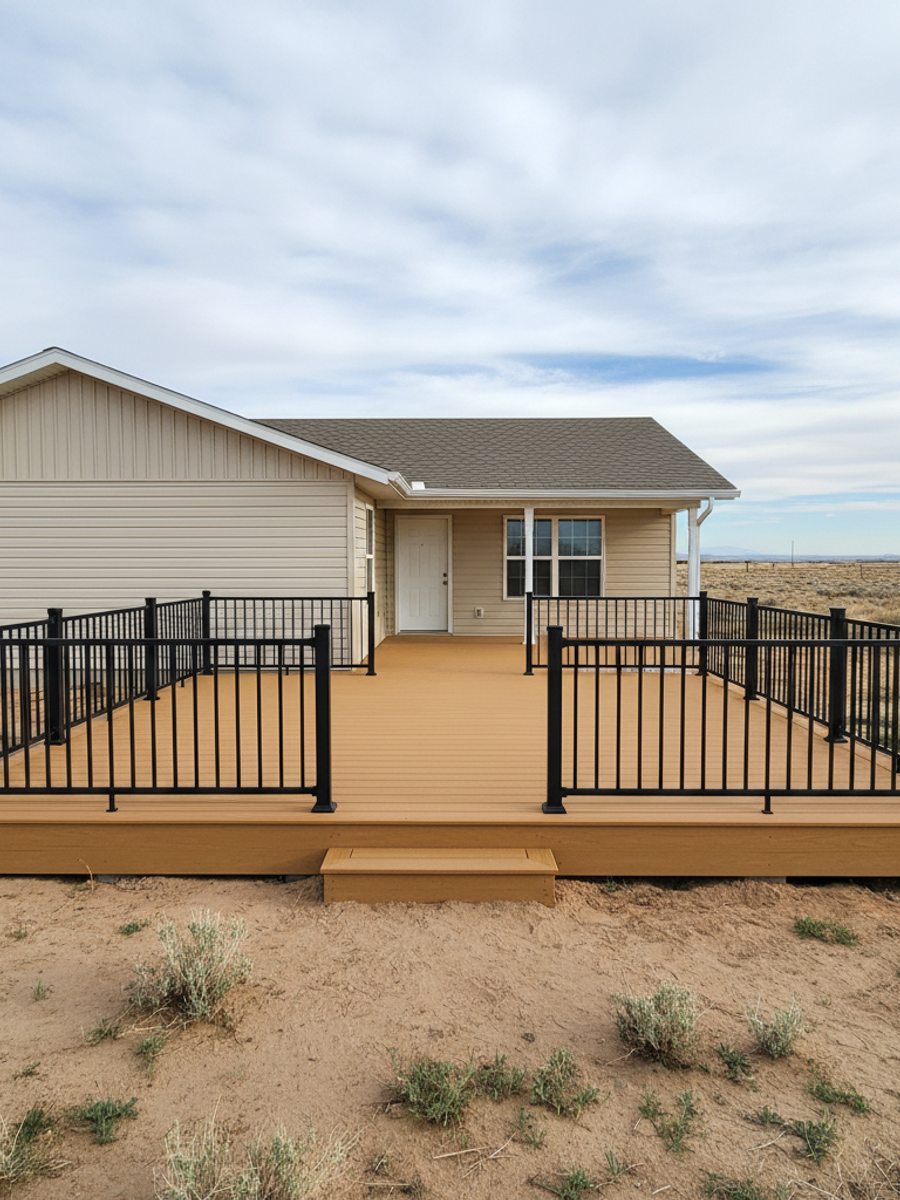 Custom Deck Design completed by Premium Deck Solutions in Spring Valley, NV