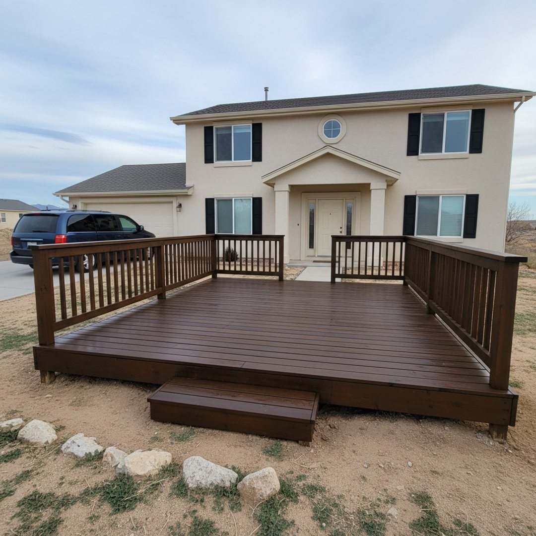 Deck Staining & Sealing completed by Premium Deck Solutions in Enterprise, NV